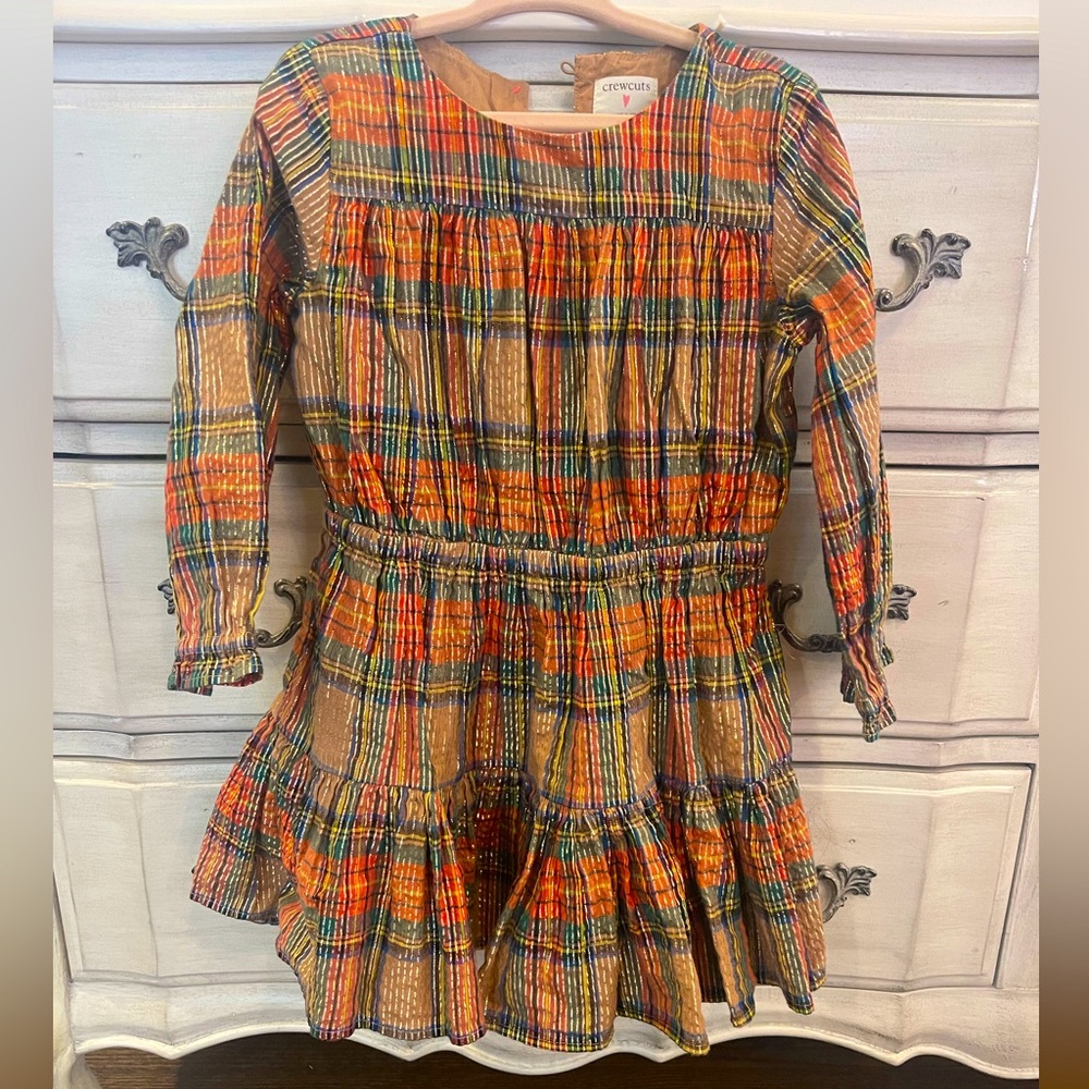 JCrew crew cuts holiday dress